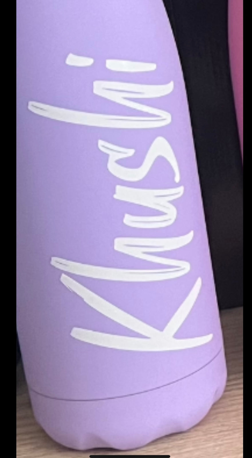500ml Water Bottle - Matt Colours