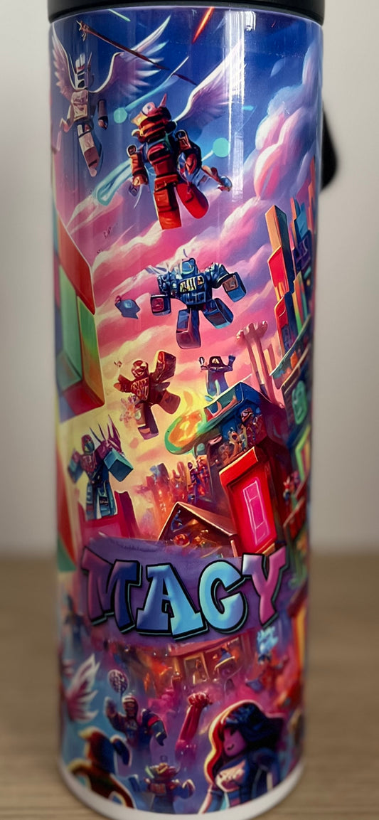 Gamers Blox Tumbler - Flip Lid