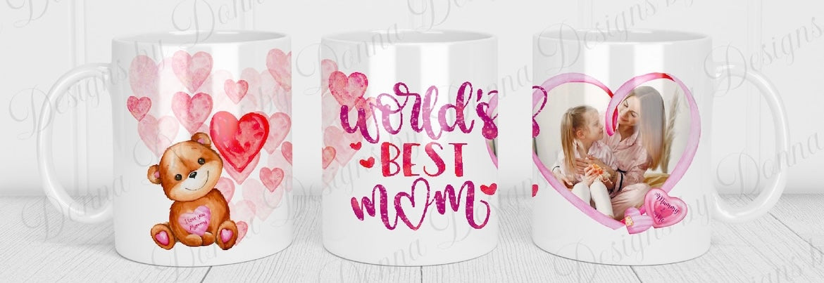 Worlds Best Mom Photo Mug