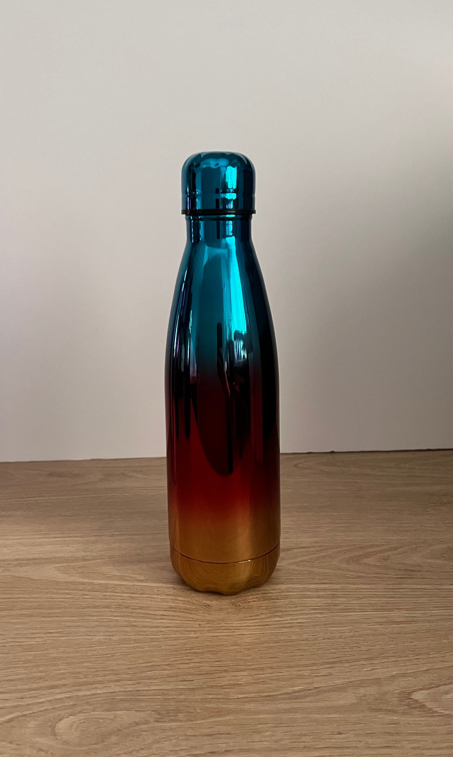 500ml Water Bottle - Metalic Colours