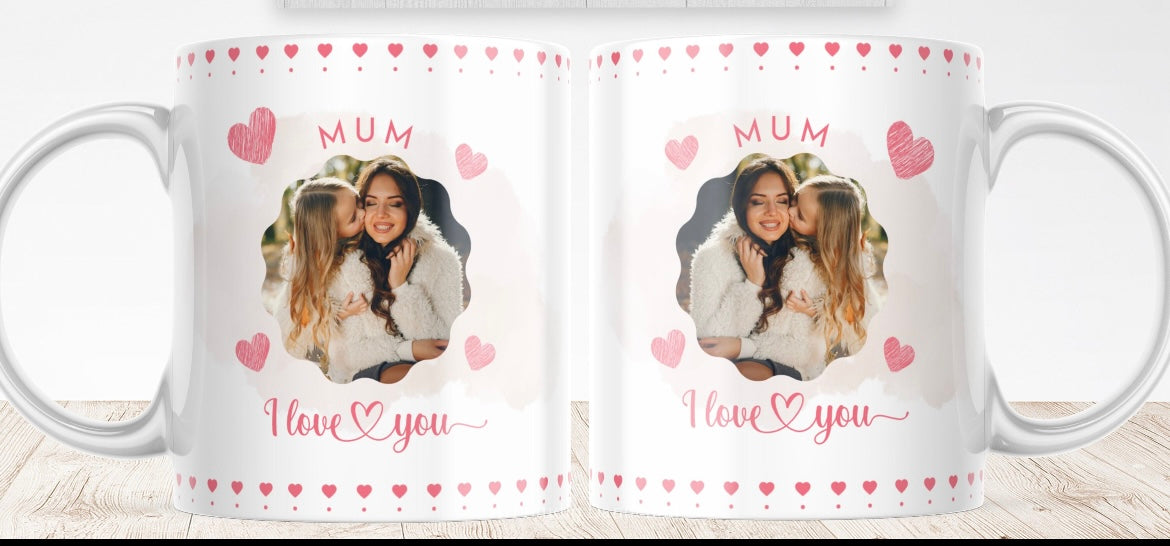 Mum I love you photo mug