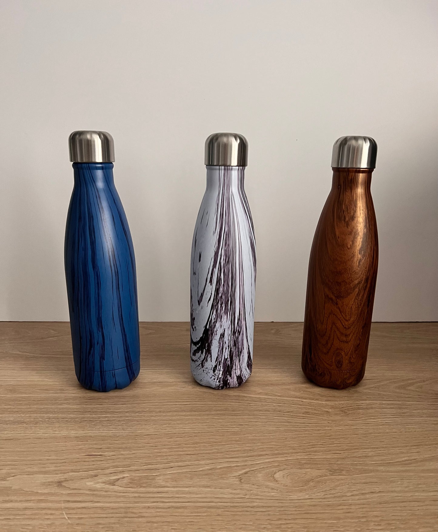 500ml Water Bottle - Grain / Marble Effect