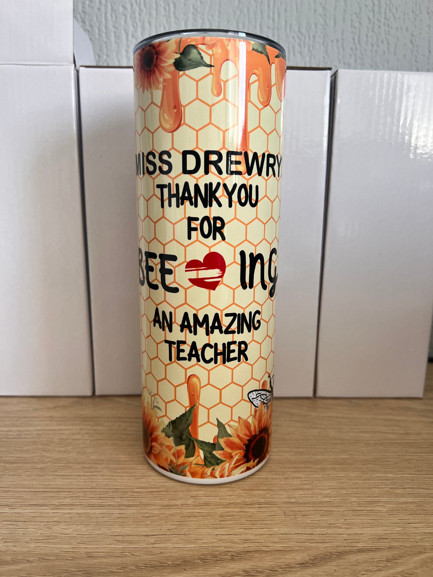 THANK YOU TEACHER TUMBLER