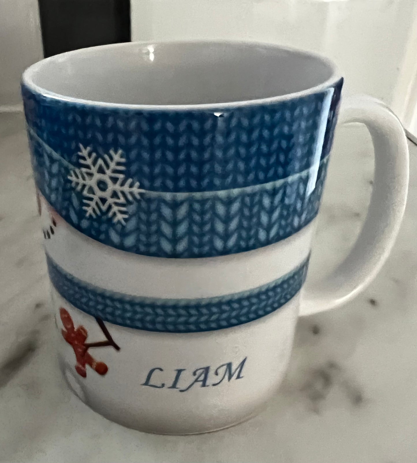 Personalised Snowman Mug