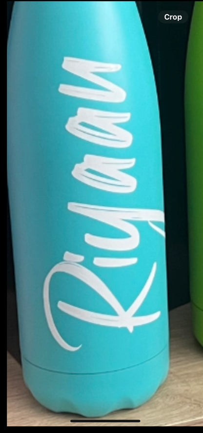 500ml Water Bottle - Matt Colours
