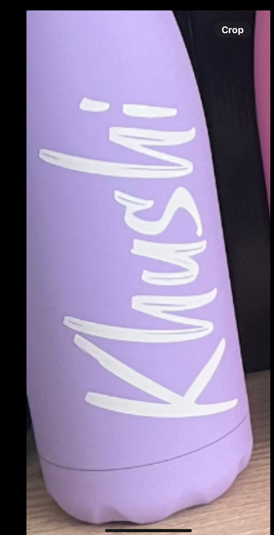 500ml Water Bottle - Matt Colours