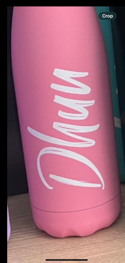 500ml Water Bottle - Matt Colours