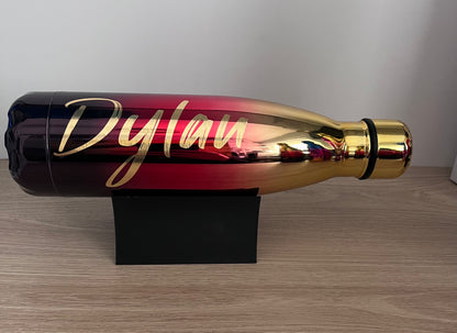 Gold Tri Bottle / Flask