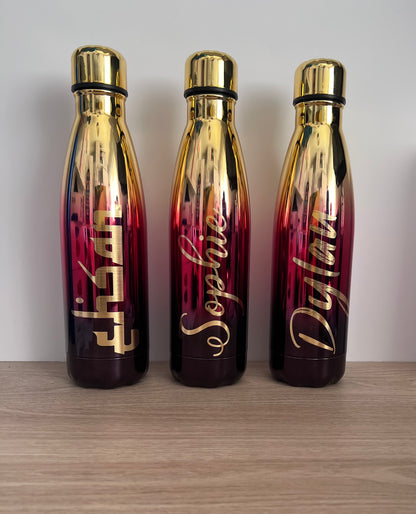 Gold Tri Bottle / Flask
