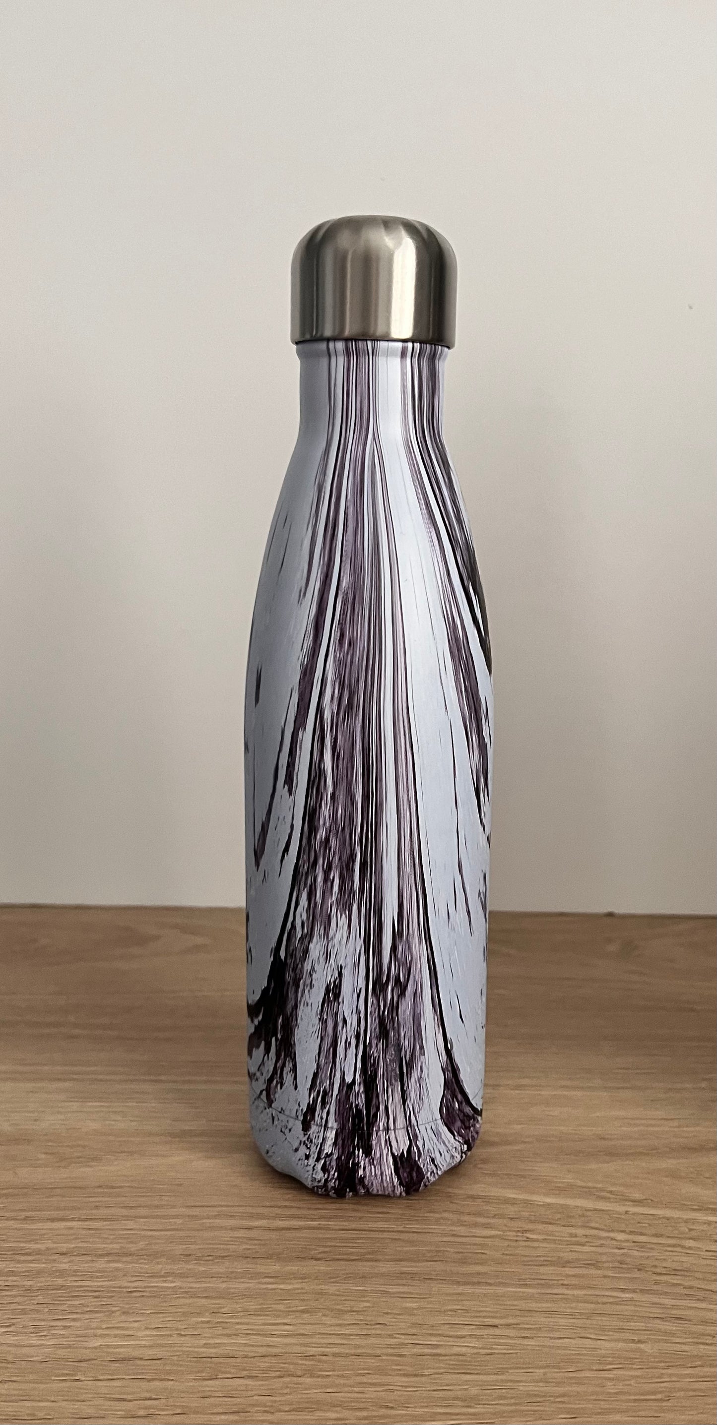 500ml Water Bottle - Grain / Marble Effect