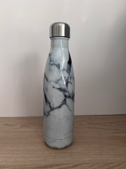 500ml Water Bottle - Grain / Marble Effect