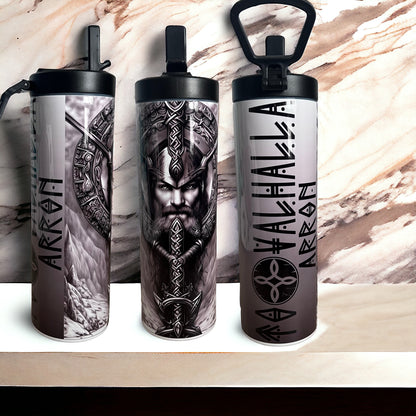 Valhalla Viking Personalised Tumbler