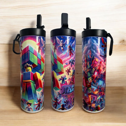 Gamers Blox Tumbler - Flip Lid