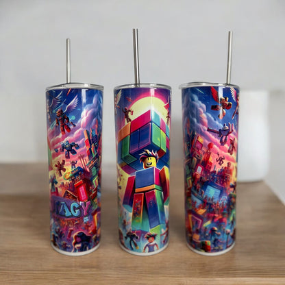 Gamers Blox Tumbler- sliding lid