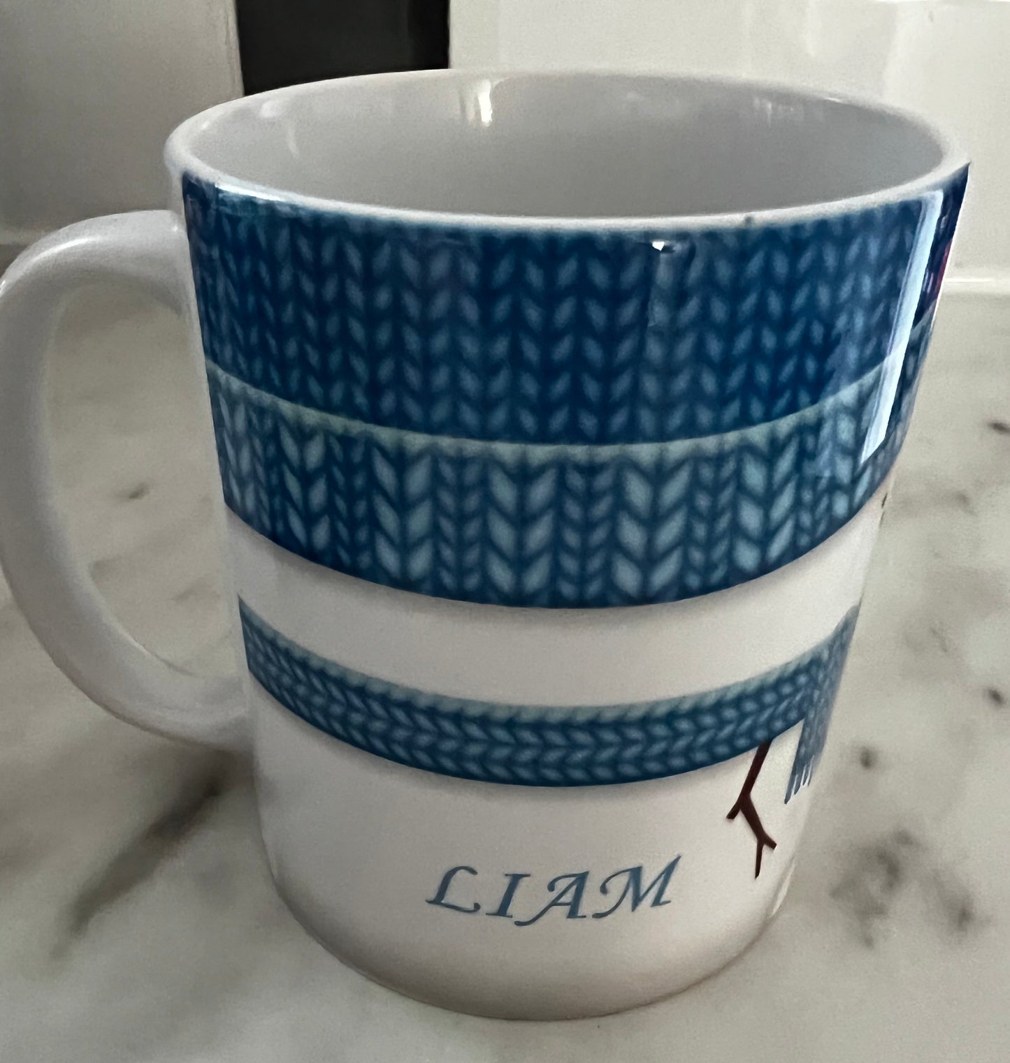 Personalised Snowman Mug
