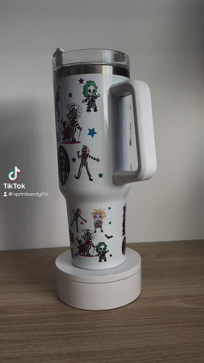 Beetle Juice Personalised Tumbler